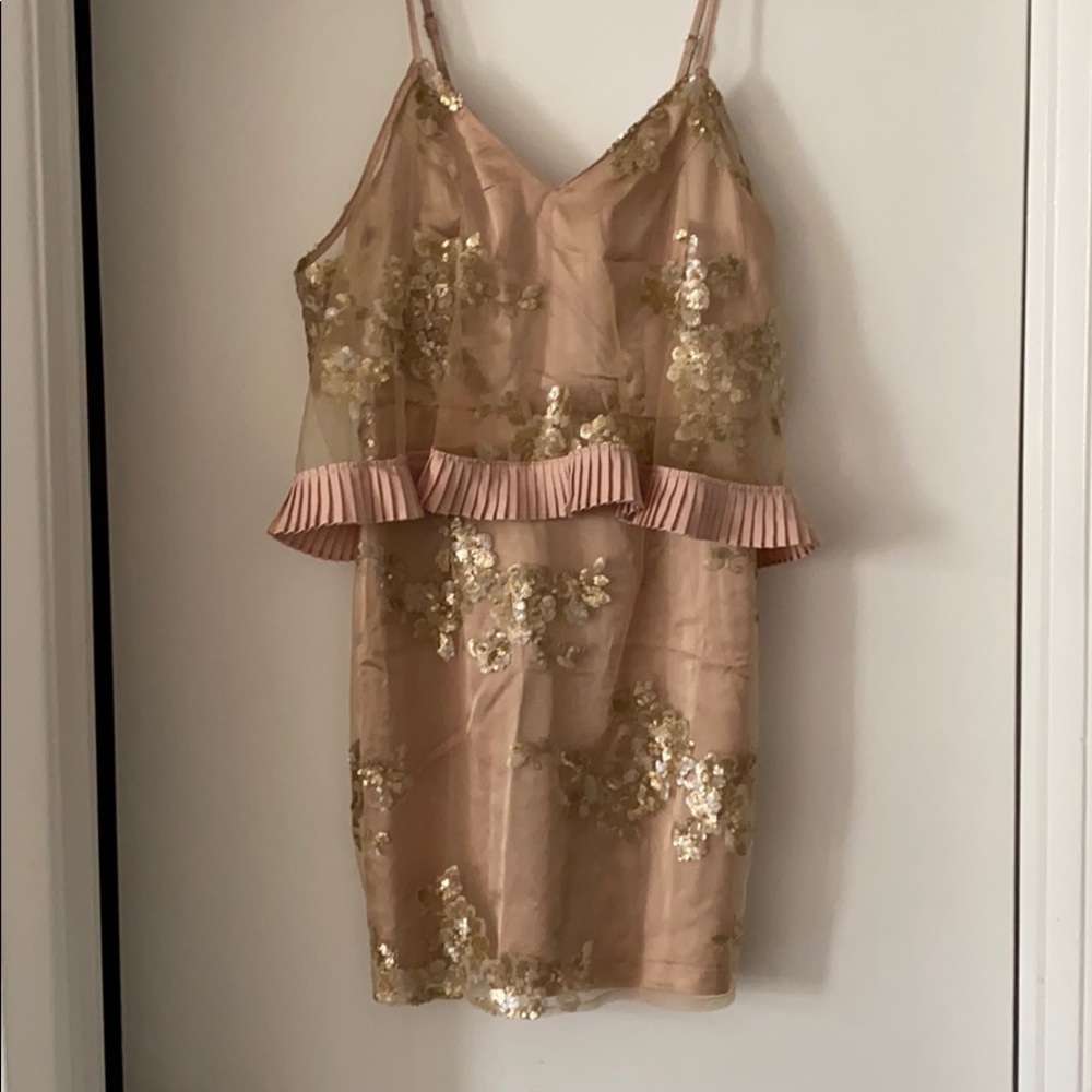 Fancy glamorous beaded dress